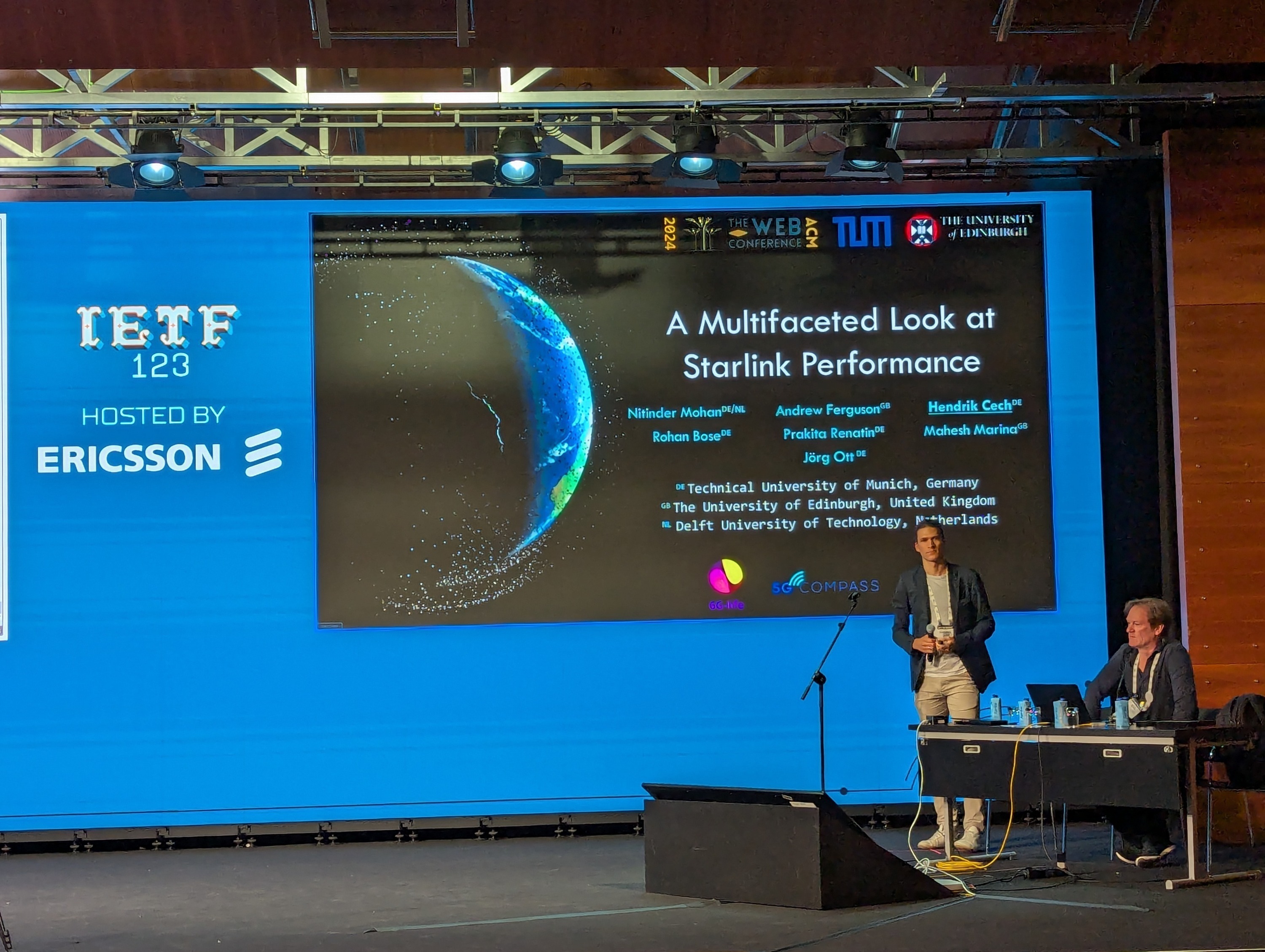 Hendrik Cech receives IETF/IRTF Applied Networking Research Prize 2025