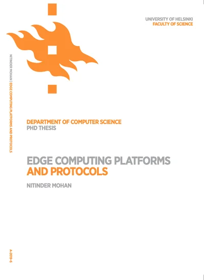 Edge Computing Platforms and Protocols