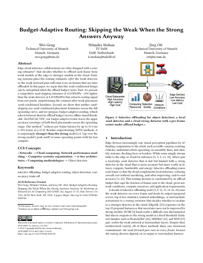 Budget-Adaptive Routing: Skipping the Weak When the Strong Answers Anyway